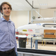 Pierre Baqué, CEO of Neural Concept, and the new AI-designed bike.